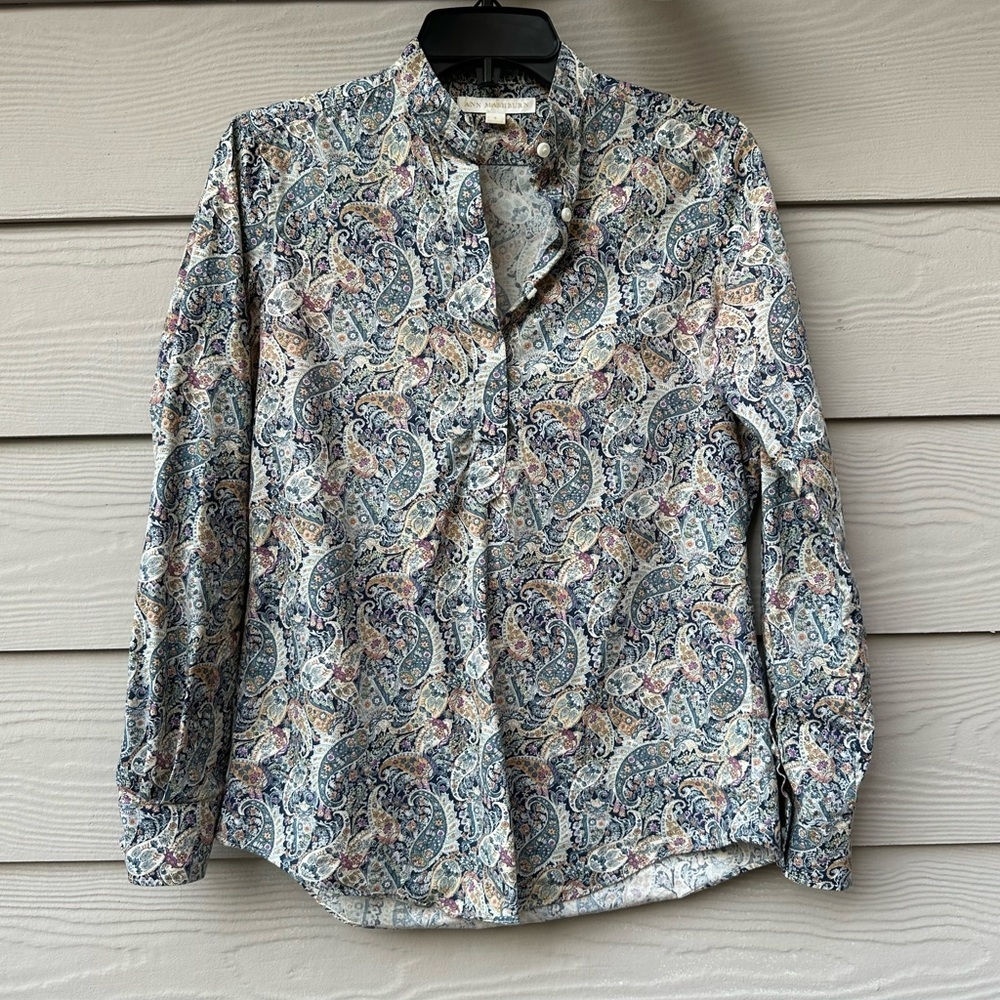 Ann Mashburn 100% cotton blouse